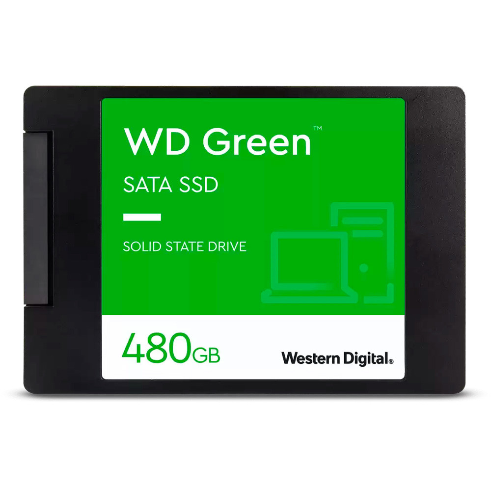 SSD Interno Western Digital SATA 480 GB Green – WDS480G3G0A